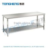 Stainless Steel Work Bench with Square Legs