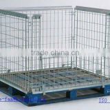 stackable galvanized pallet cage