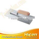 Stainless Steel Plastering Trowel With Wooden Handle thumbnail-1