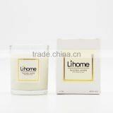 Customized 100% Natural Soy Wax Candle in Glass Jar , Scented Candle,natural Essence From France thumbnail-1