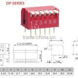 2.54mm Piano Type Dip Switch 8 Way 8 Pin Dip Switch Datasheet And 12 Position Dip Switch Piano Sw Type thumbnail-5
