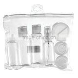 Transparent Toiletry Bag - Holiday Cosmetic Wash Bag Hand Airport Travel Bottles thumbnail-6