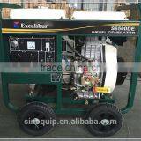 5.5kva Portable Air Cooled Open-Frame Diesel Generator Price thumbnail-3