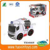 Pink Fire Truck Toy, Fire Engine Toy thumbnail-2