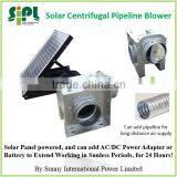 SUNNY Ventilation New Type Centrifugal Blades DC Ceiling Air Exhaust Fan Double Inlet Solar Air Blower Fan thumbnail-2