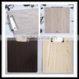 Officemate Recycled Handmade Hardboard A5 Wood Clipboard With Cover and High Capacity Detachable Clip thumbnail-3