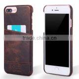 Retro Leather Phone Case With Card Slot Back Cover For IPhone 6/6s/7/7 Plus thumbnail-3