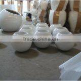 FO-186 Round Shape Fiberglass Flower Planter for Decor thumbnail-6