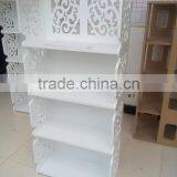 2016 New Style White Classical Wood Storage Cabinet /Bookshelf thumbnail-3