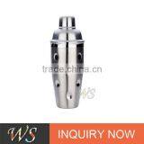 WS-101 Matt Silver Bubble Bottle Shaker Stainless Steel Cocktail Shaker thumbnail-1