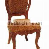 Wood carving Home furniture Chair, Wooden living room chair