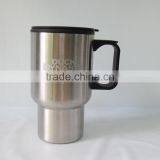 Good Quality Cheap Travel Cup Stainless Steel Mug Double Wall Bottle thumbnail-1