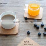 Best-selling Top Grade Natural-coloured Solid Beech Cup Mat thumbnail-1
