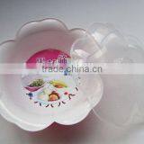6PC Flower Type Plastic Fruit Basket thumbnail-2