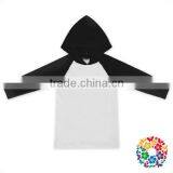 Wholesale Baby Girl Raglan Shirt Boutique Kids Hoodies Tops thumbnail-3