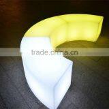 Flexible Shaped Led Lighted Rechargeable Led Bench Color Change Led Bench thumbnail-1