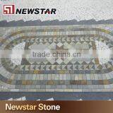 Slate Garden Mosaic Tile Floor thumbnail-1