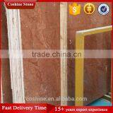 Natural Stone White Veins Alicante Coral Red Marble Slabs thumbnail-3