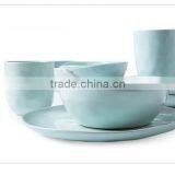 Northern Europe Simple Style Water-Inspired Irregular Shape Porcerlain Dinner Set thumbnail-5