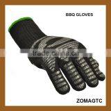 Amazon Silicon Heat Resistant Fireplace And Barbecue Pit Mitt BBQ Gloves,Kitchen Oven Use Heat Resistant Gloves thumbnail-1