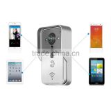 Wireless/Wired Wifi IP Video Door Phone Doorbell Intercom Entry System Night Vision,Support Remote unlocking