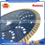 7" 180mm Socket Flange Turbo Rim Diamond Saw Blade Multi Hole Angle Grinder Circular Cutting Disc Disk Wheel Universal Stone thumbnail-3