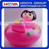 TY86818 Lovely Thick Popular Girl Design Inflatable Boat Swimming Ring thumbnail-2