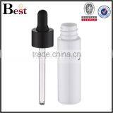 Cosmetic Packaging Beard Oil Fragrance Perfume 30ml White Aluminum Big Dropper Plastic Dropper Bottle Pipette thumbnail-5