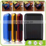 Aluminum Metal Waterproof Box Case Business Credit Card Holder Wallet thumbnail-1