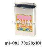 Hinged Tin Box for Cigar Poker Cards Adhesive Bandage thumbnail-1