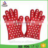 Kitchen Tools and Uses Smoking Grilling Silicone BBQ Gloves Grill Set Five Finger Shape Silicone Glove thumbnail-1
