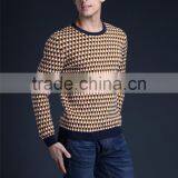 new fashion design sweater, man knit sweater pattern men custom sweater