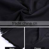 2017 Fashion New Design Autumn Black Long Sleeve Elegant Latest Casual Dress Designs thumbnail-6