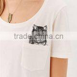 Simple Fashion t Shirt Design for Ladies Basic t Shirt thumbnail-2