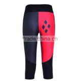 2017 Top Quality Women's Custom Logo Compression Short Tights With Pocket thumbnail-3
