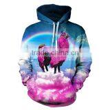 Wholesale Men's 100% Polyester Custom Your Own Design 3D Printed Sublimation Hoodie thumbnail-6