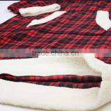 Soft Printing Coral Fleece Bath Robe Woman Sleep Wear thumbnail-5