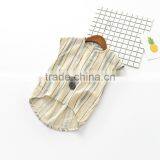 S33574W Children Lovely Summer Kids Baby Girl Floral Sleeveless Princess Vest Shirt thumbnail-4