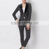 DY1224W Hot Sale Ladies Blazer and Pants Set Ladies Suits and Outfits thumbnail-2