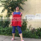 Mom And Me Outfits Mother And Daughter Matching Clothing Sets 4th Of July Boutique Clothes Sets USA Holidays Tops And Leggings thumbnail-3