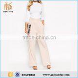Women Summer Wear Wholesale New Design Solid Colour Fashion Women Casual Pants thumbnail-1