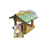 Wooden Garden Bird feeder- 0011