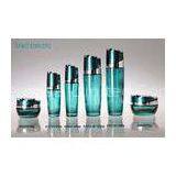 Painted / Lacquered Packaging Bottles And Jars Blue With ABS + MS Cap thumbnail-1