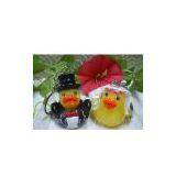 The Bride and Groom Duck Keychain