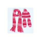 Knitted and Crochet Scarf thumbnail-1