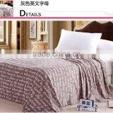 Factory Gray Letters Coral Fleece Blanket/Sheet thumbnail-1