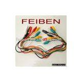 10 x Crocodile Clip Test Leads thumbnail-1