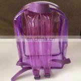 Clear Transparent PVC Multi-pockets School Backpack Outdoor Backpack thumbnail-4