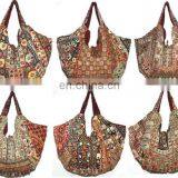 Vintage Designer Vintage Sari Handbag thumbnail-1