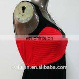 High Quality Strap Design Empire Waist Ladies Knitted uk Dress thumbnail-6